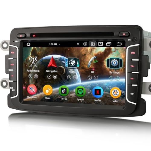 【Carpaly e Android Auto e DSP】 Senza fili Apple CarPlay, connessione dell'iPhone tramite Bluetooth. Senza fili e con cavo Android Auto, collegare il telefono Android tramite USB a questa autoradio, per accedere a GPS, chiamate, musica dai telefoni cellulari mentre si è in viaggio, integrare perfettamente il telefono per utilizzarlo sul grande schermo, rendere la guida più facile e sicura. Processore audio digitale integrato, supporta selezioni di equalizzazione a 32 bande, per un piacere musicale Hi-Fi.