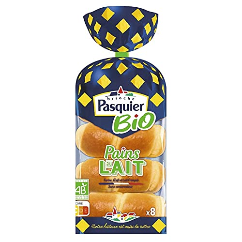 BRIOCHE PASQUIER - Pains Au Lait Bio 280G - Lot De 4 - Offre Special