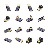 安心の日本企業 HDMIオス to HDMIメス 変換アダプタ 8K@60Hz 4K@120Hz UHD2.1 HDCP 3D mini hdmi マイクロ ストレート L字 U字 LEDライト 小型 8K映像 金メッキコネクタ 【レビュー信頼保証 】a8k
