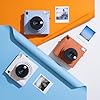 Fujifilm instax SQUARE SQ 1 Terracotta Orange - Fotocamera a sviluppo istantaneo, Modalità One-Touch Selfie, Esposizione Automatica, Foto Formato 62x62mm #5