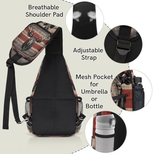 Sling Bag para mujeres y hombres unisex miniatura 4