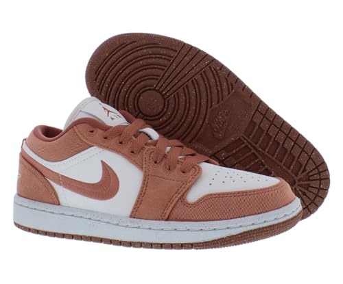 Air Jordan 1 Low SE Women's Shoes (HF3174-600, Washed Coral/Washed Coral/Gym Red)4