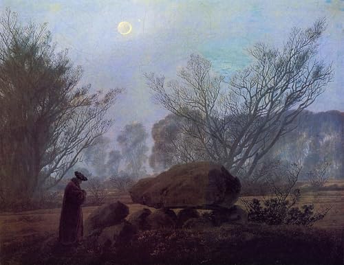 Toile murale Caspar David Friedrich : rompez la monotonie de vos murs blancs en 60x90