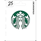 Starbucks Physical Gift Card - $25