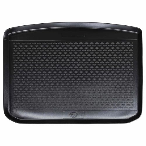 Tapis de coffre pour SEAT ATECA 2016 en caoutchouc noir sur mesure