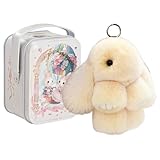 Fonction de portabilité robuste : équipée d'un porte-clés robuste, cette jolie peluche de lapin est légère et facile à transporter partout. Il est idéal pour ceux qui recherchent un accessoire pratique qui offre plaisir et commodité sans ajouter de volume supplémentaire.