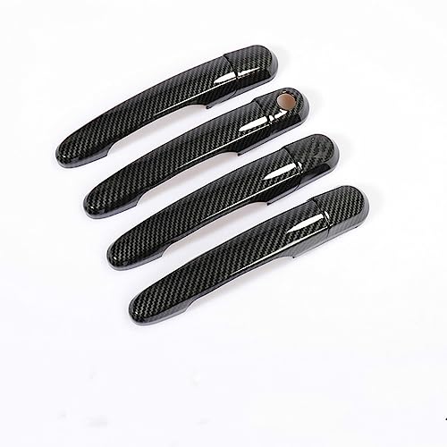 Couverture de poignée de porte KIA Soul 2010-2013 look carbone chromé