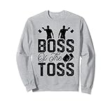 boss of the toss cornhole player team baggo bean bag toss felpa