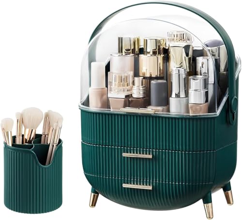Boîte de rangement maquillage multifonctionnelle et soin de la peau