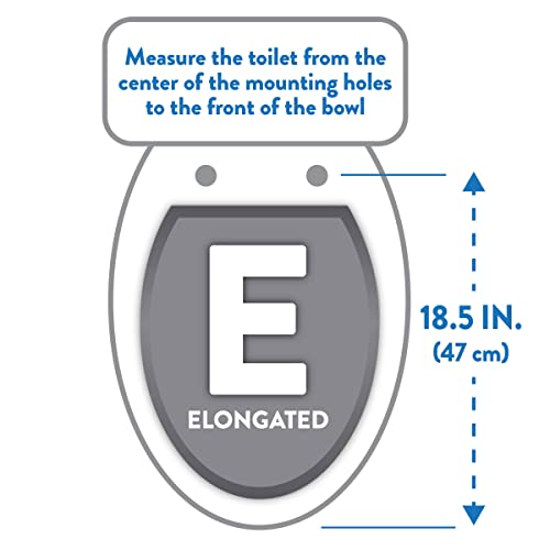 Clorox Elongated Wood Toilet Seat with Easy-Off Hinges-Wiggle Free Design - image 7