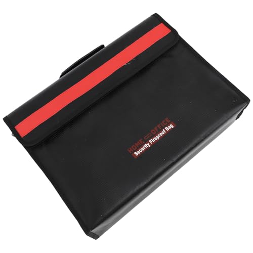 Bolsa para documentos ignífuga para evitar la pérdida de escrituras y dinero por accidentes 7