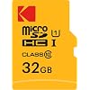 Kodak 32GB Class 10 UHS-I U1 MicroSDHC Card with Adapter 10x Write Speed
