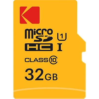 Kodak 32GB Class 10 UHS-I U1 MicroSDHC Card with Adapter 10x Write Speed