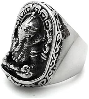 Jewel Ora Men Stainless Steel 10 USA Ring Model DT-GJ353