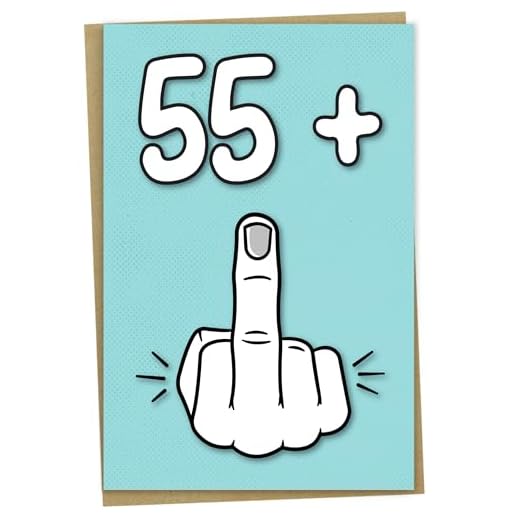 Tarjeta de 56 cumpleaños, 55 + 1, divertida tarjeta de cumpleaños para mujeres u hombres de 56 años