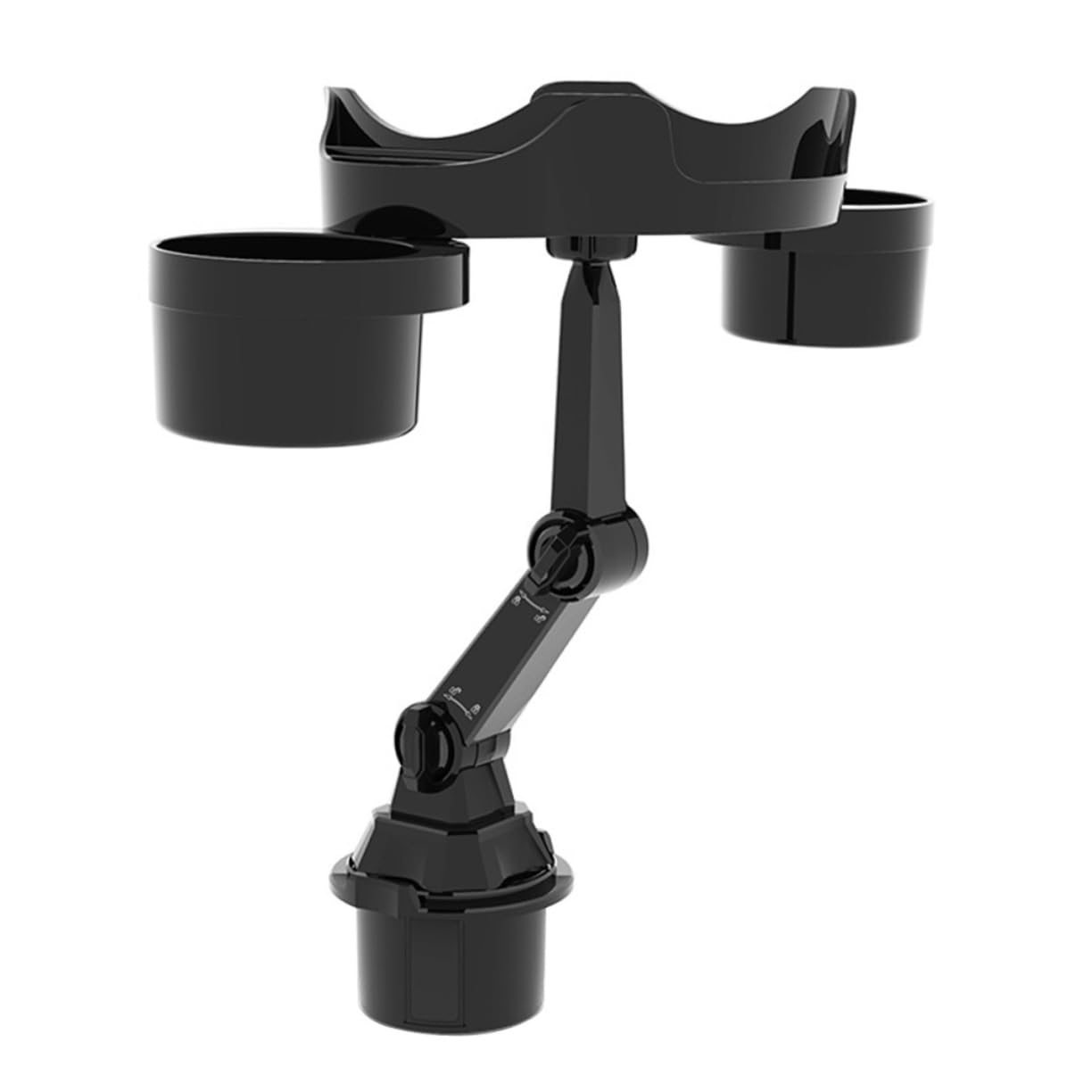 Expansor con Bandeja Giratoria Ajustable de Portavasos para Coche