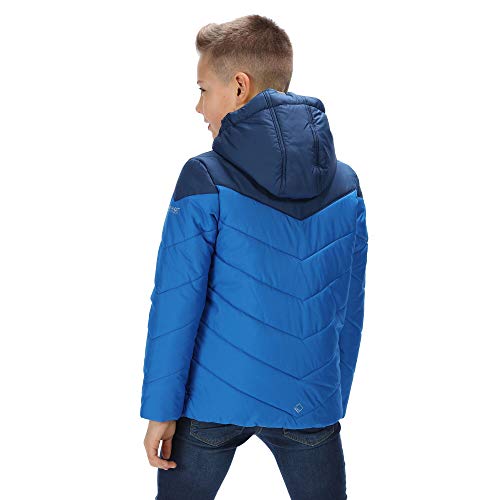 Veste technique à capuche junior Regatta Lofthouse II imperméable pour enfant
