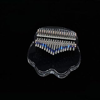 BIENKA Kalimba Pouce Piano 17 Touches Kalimba Piano Acrylique Transparent Kalimba Instrument de Musique for Cadeau d… – Image 3