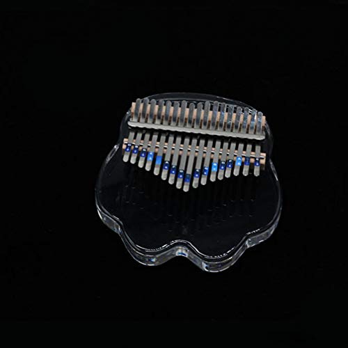 BIENKA Kalimba Pouce Piano 17 Touches Kalimba Piano Acrylique Transparent Kalimba Instrument de Musique for Cadeau d… - Les Beatles, Paul McCartney, John Lennon, RIngo Starr, George Harrison BIENKA Kalimba Pouce Piano 17 Touches Kalimba Piano Acrylique Transparent Kalimba Instrument de Musique for Cadeau d… – Image 4