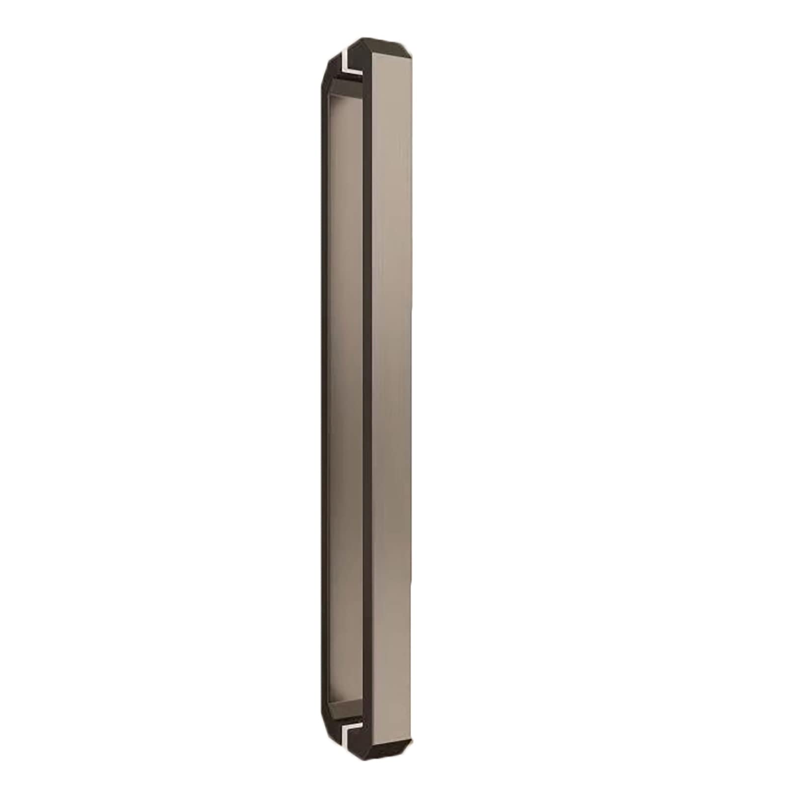 Manilla para Puerta corredera Tipo Granero, Manilla para Puerta de Entrada de Oficina o Estudio, Manilla para Puertas Interiores y Exteriores de Empujar y Tirar para Madera/Vidrio/