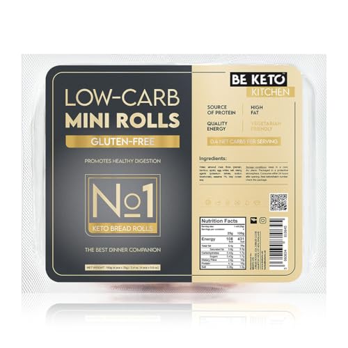 Panecillos Keto Sin Gluten 100g