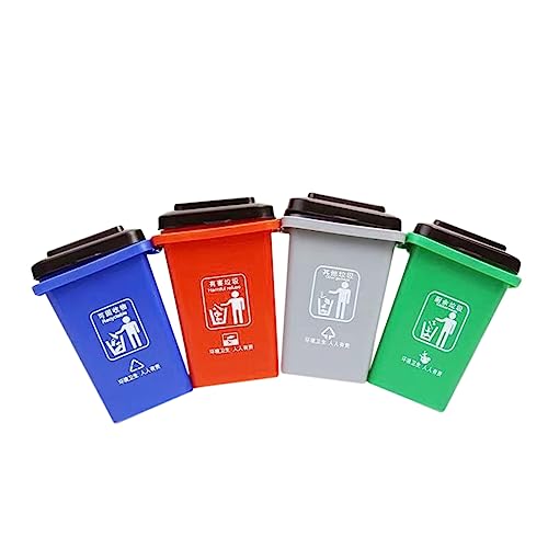 BESPORTBLE 1Set Trash Can Color Mini Garbage Can for Early Education Waste Bins for Fun Classroom Home Learning Present for Birthday Christmas