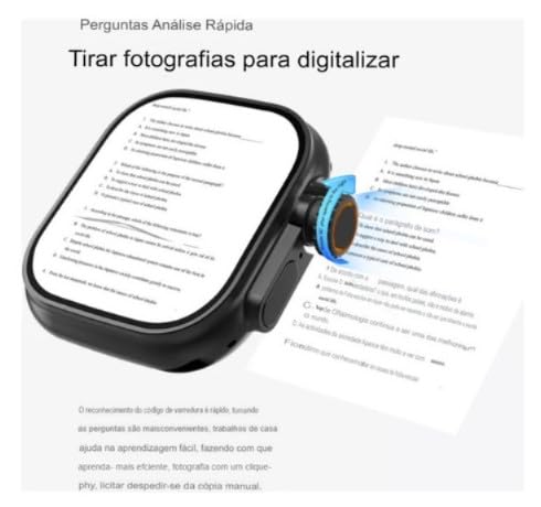 SE HUB WS10 4G+ Smart Watch, 2.1” AMOLED, 4GB RAM, 64GB, Silver - Image 2