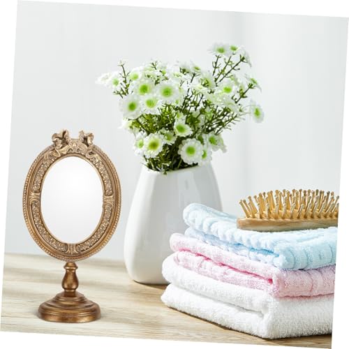 Miroir de table esthétique vintage pour coiffeuse de maison - 4