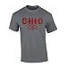 Ohio State Buckeyes TShirt Vintage Football Charcoal