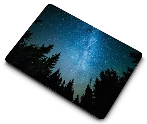 Funda MacBook Pro 14 A2442 A2779 con protector de teclado diseño noche estrellada 5