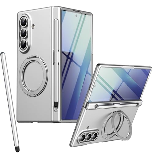 Coque Samsung Galaxy Z Fold8 Ultra avec protection écran avant anti-rayures argent