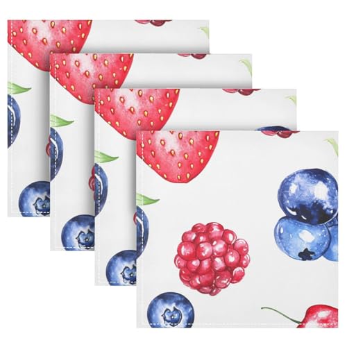 Servilletas de Tela 20x20 Pulgadas Pack x4 Multicolor miniatura 5