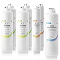 iSpring F7-RO500 2 Year Replacement Filter Pack for RO500 Tankless Reverse Osmosis Water Filtration System