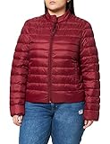 Abrigo para mujer informal Naf Naf Buplum, Granate, S para Mujer