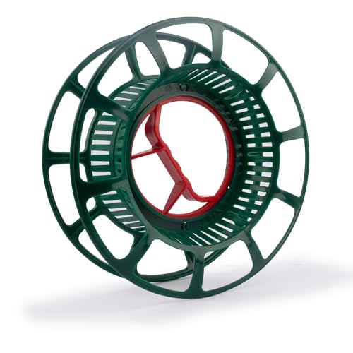 Universal Light Storage Cradle Christmas Light Cord Organiser for Holiday Lights Cords Cables and Garlands (No Light Strings Included) Tangle Free Light Storage (Light Storage Wheel Large)
