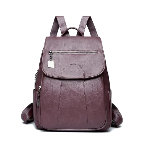 Sac a main élégante femme BUKESIYI petit sac a dos cuir pour la ville