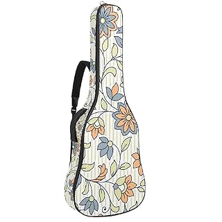 Housse pour guitare acoustique imperméable et résistante avec bandoulière réglable pour guitare acoustique de 101,6 à 106,7 cm, 42.9×16.9×4.7 in, Sacs pour guitare acoustique - Les Beatles, Paul McCartney, John Lennon, RIngo Starr, George Harrison