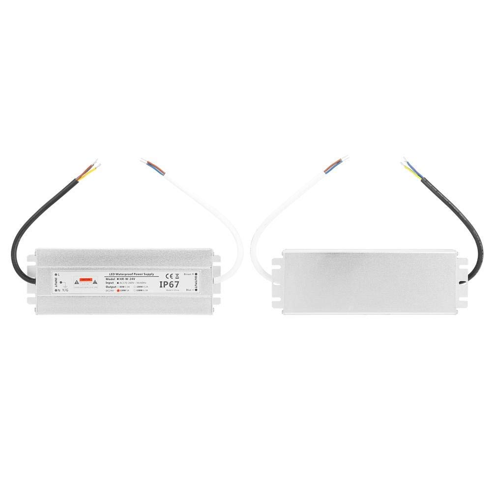 Zasilacz LED, 24 V 120 W 5 A LED listwa świetlna zasilacz IP67 wodoszczelny sterownik LED transformator zasilacz