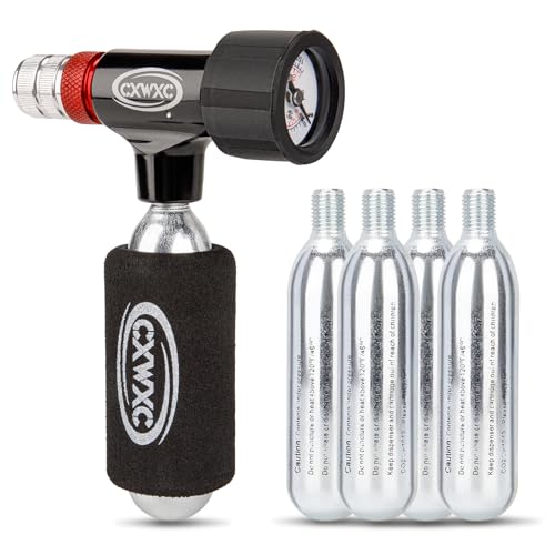 CXWXC CO2 Inflator with Pressure Gauge