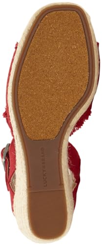 Image of Lucky Brand Women's Mindra Espadrille Wedge Sandal