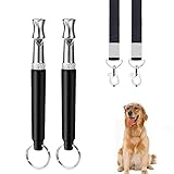 【Ultrasonic Training Whistle】Nuestro silbato para perros deja de ladrar de forma fiable y ayuda a aprender comandos y trucos. Adecuado para los deportes, la caza, el pastoreo, el perro guía y el trabajo del perro de rescate.