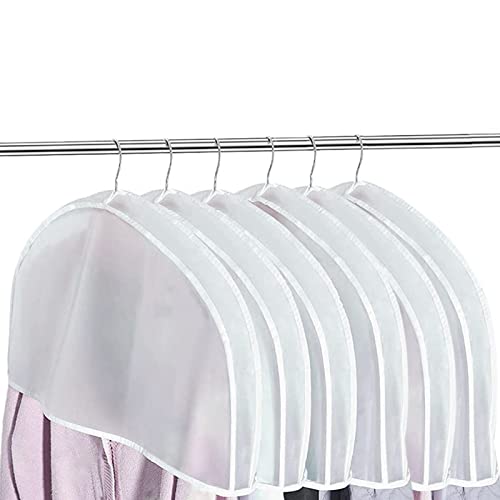 6PACK PEVA Garment Shoulder Covers for Clothes Clear Protective Shoulder Cover - Image 2