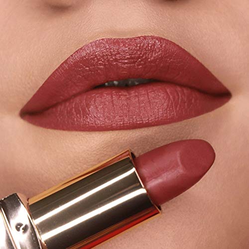Image of Iba Long Stay Matte Lipstick for Women- M15 Cinnamon Chai, 4g | Creamy Matte Finish & Smooth Texture | Long-Lasting | Hydrated Lips | Enriched with Vitamin E | Intense Colour & Highly Pigmented | Lip Makeup