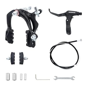 adjusting front bike brakes