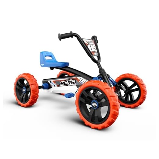 BERG Pedal-Gokart Buzzy Nitro | Kinderfahrzeug, Tretauto, Sicherheid und Stabilität, Kinderspielzeug geeignet für Kinder im Alter von 2-5 Jahren