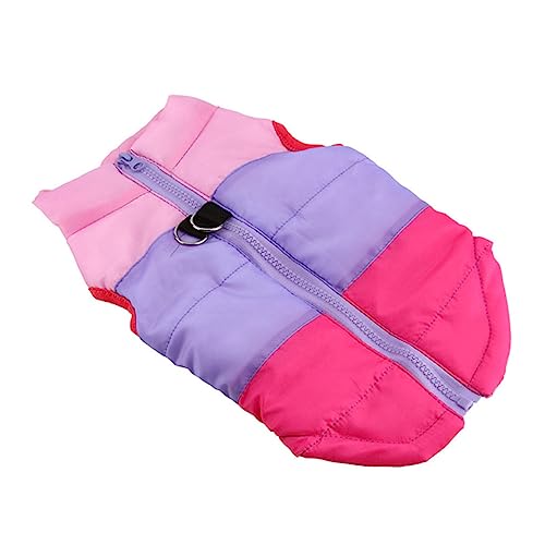 VANZACK ペット用品 チワワ 犬の衣装 犬のグルーミングキット 犬の服 ダックスフンド ペット冷却ベスト 犬用冷却マット ハスキー 暖かいペットコート 犬服 冬のベスト 紫の,Purple