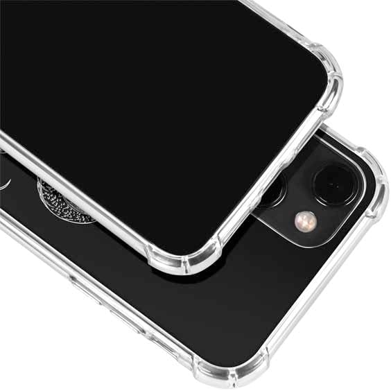 Skinit Clear Phone Case Compatible with iPhone 13 - Officially Licensed Dragon Ball Z Negative Shenron Design