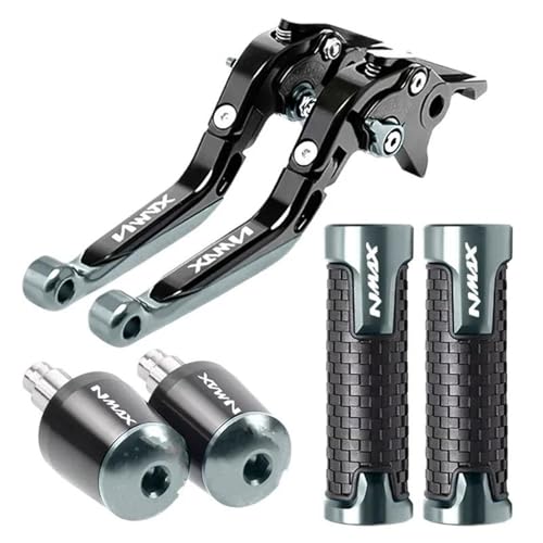 Levier frein embrayage Yamaha NMAX 155 guidon bleu avec embouts