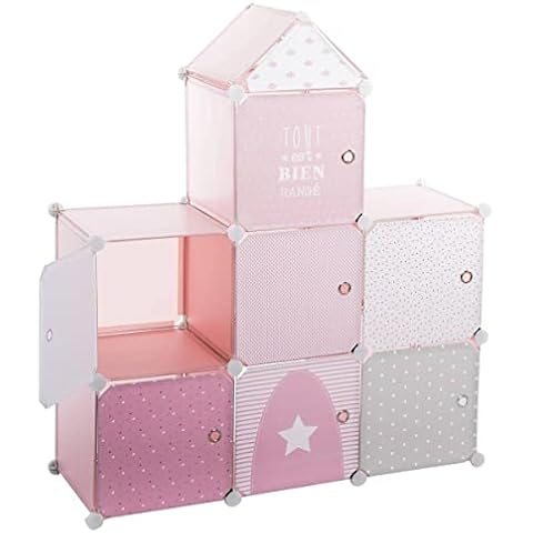 ATMOSPHERA Pink Castle Storage Unit Cover