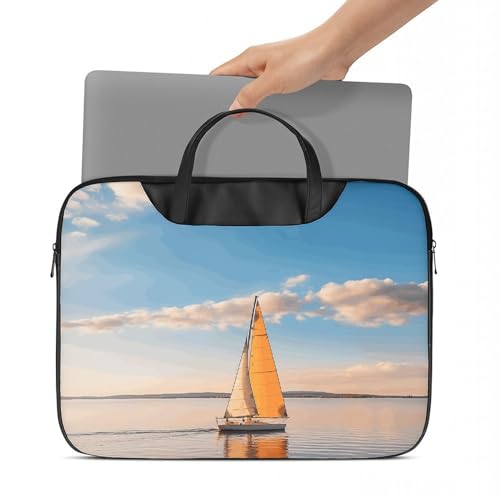Bolso de hombro para laptop impermeable 17 pulgadas miniatura 6